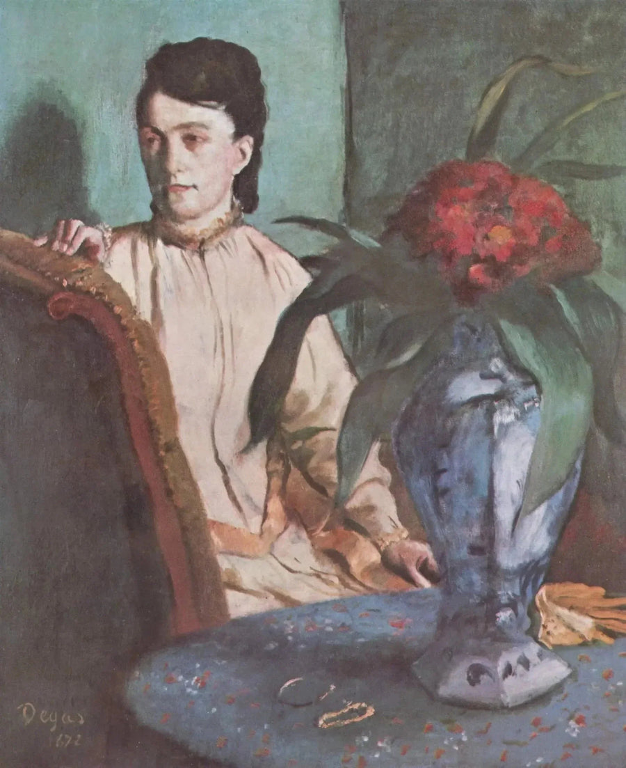 The Woman with the Vase - Edgar Degas
