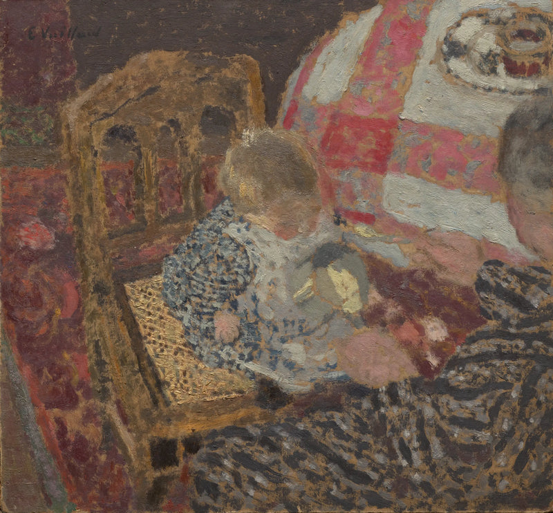 Lunch (Annette and her grandmother) - Édouard Vuillard