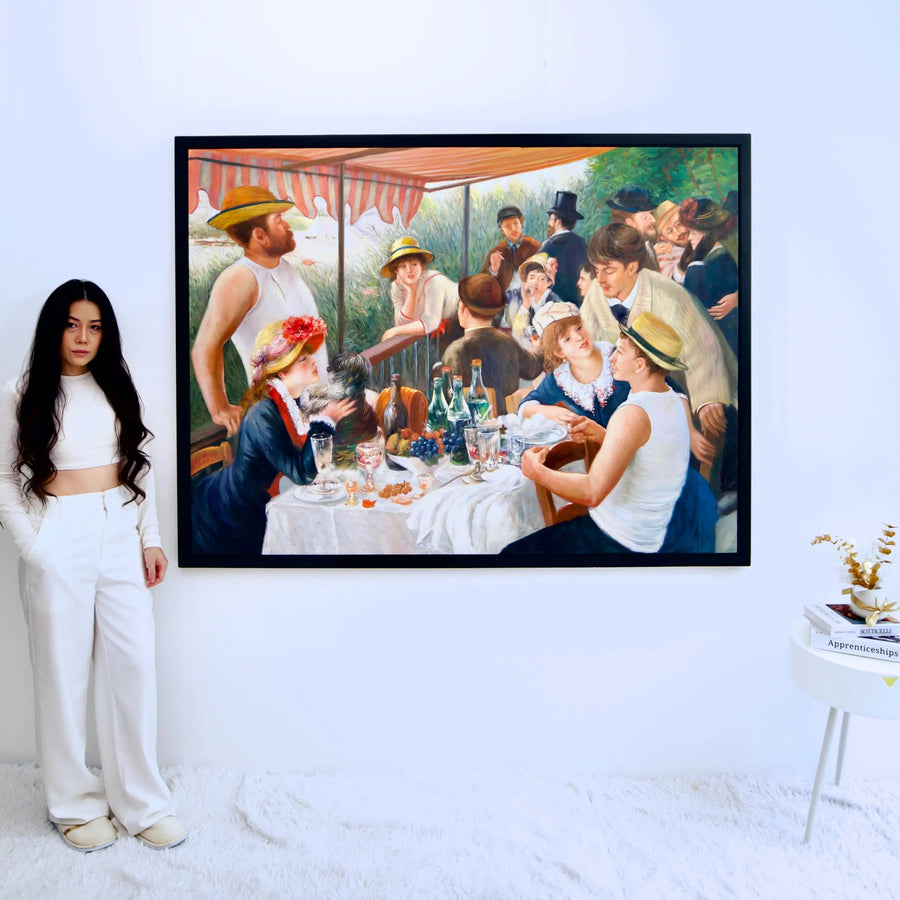 Luncheon of the Boating Party (Renoir) - Alpha Reproduction  | 160 x 120 cm