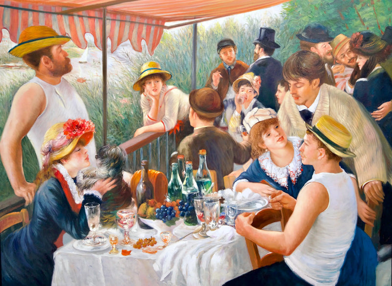 Luncheon of the Boating Party (Renoir) - Alpha Reproduction  | 160 x 120 cm