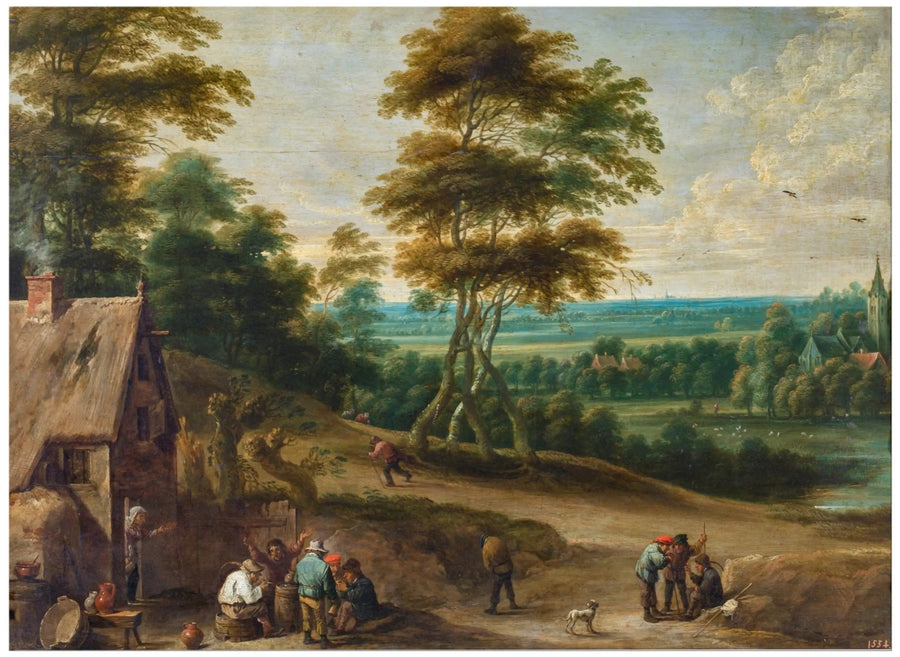 Village Feast - David Teniers the Younger