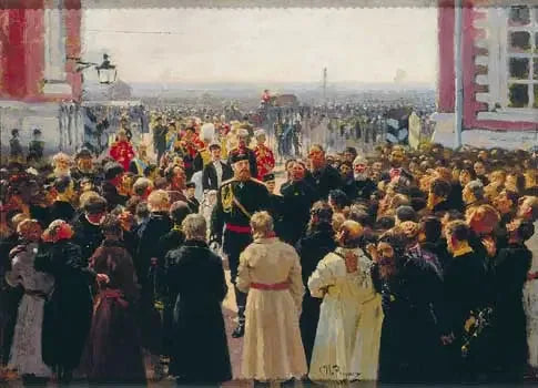 Delegation of Voïgts in front of Alexandre III - Ilya Repin