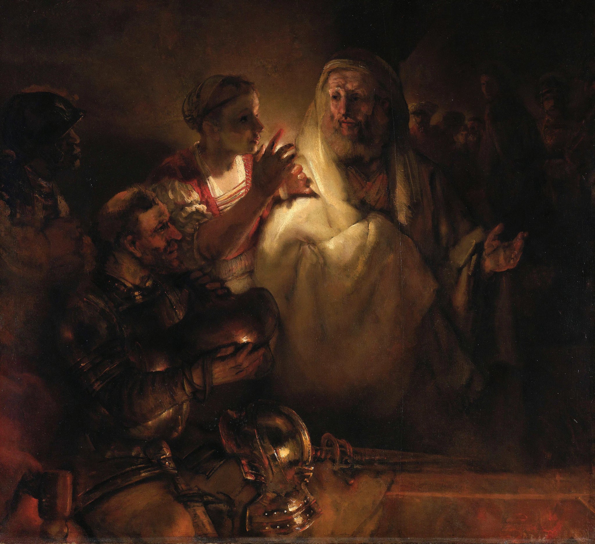Le déni de Peter - Rembrandt