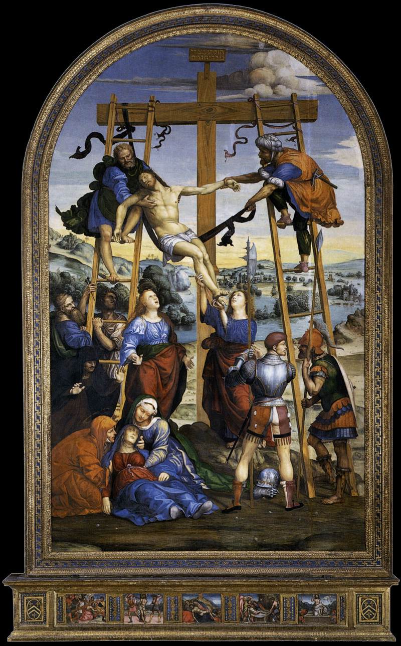 Deposition of the Holy Cross - Il Sodoma (Giovanni Antonio Bazzi)