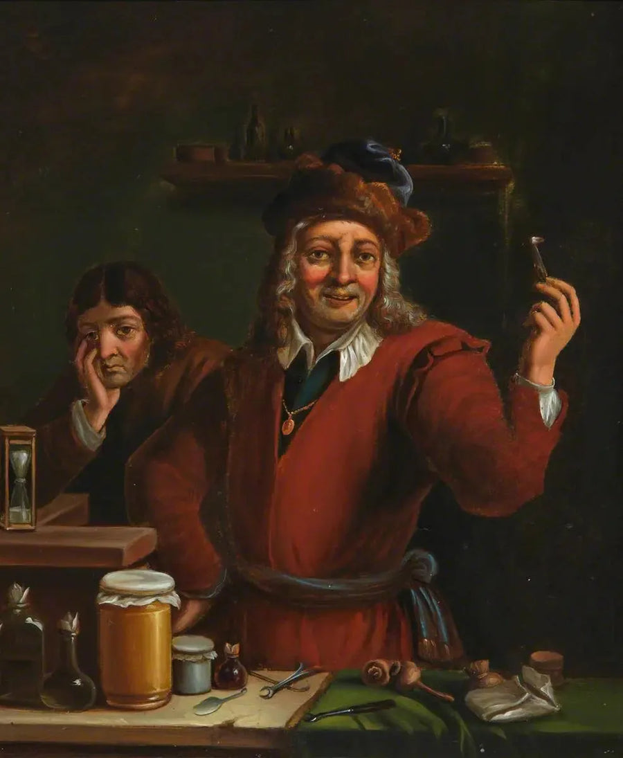 The Toothbrush (The Dentist) - David Teniers the Younger
