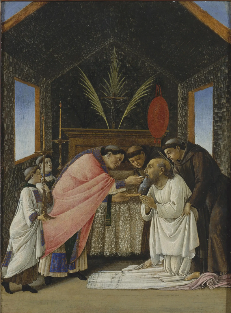 The Last Communion of Saint Jerome - Sandro Botticelli