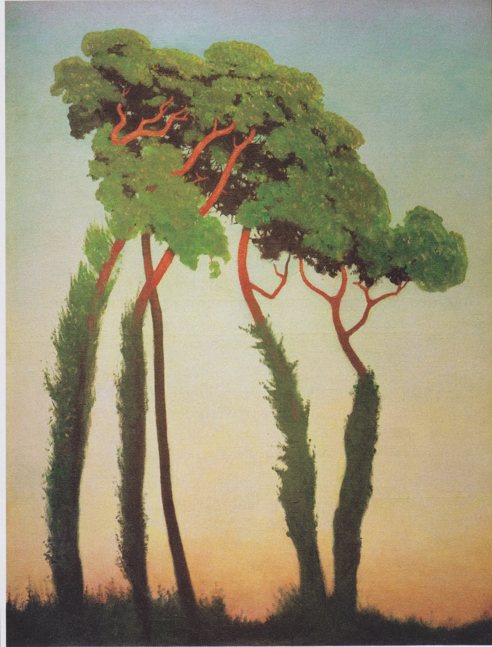Derniers rayons de soleil - Félix Vallotton - Alpha Reproduction