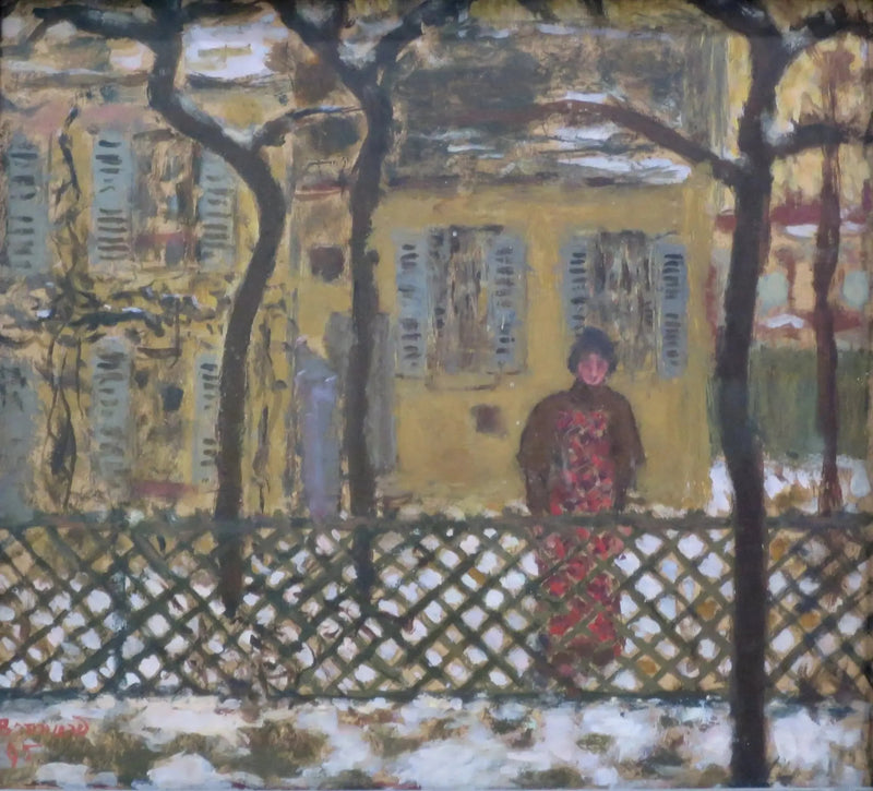 Behind the Fence - Pierre Bonnard