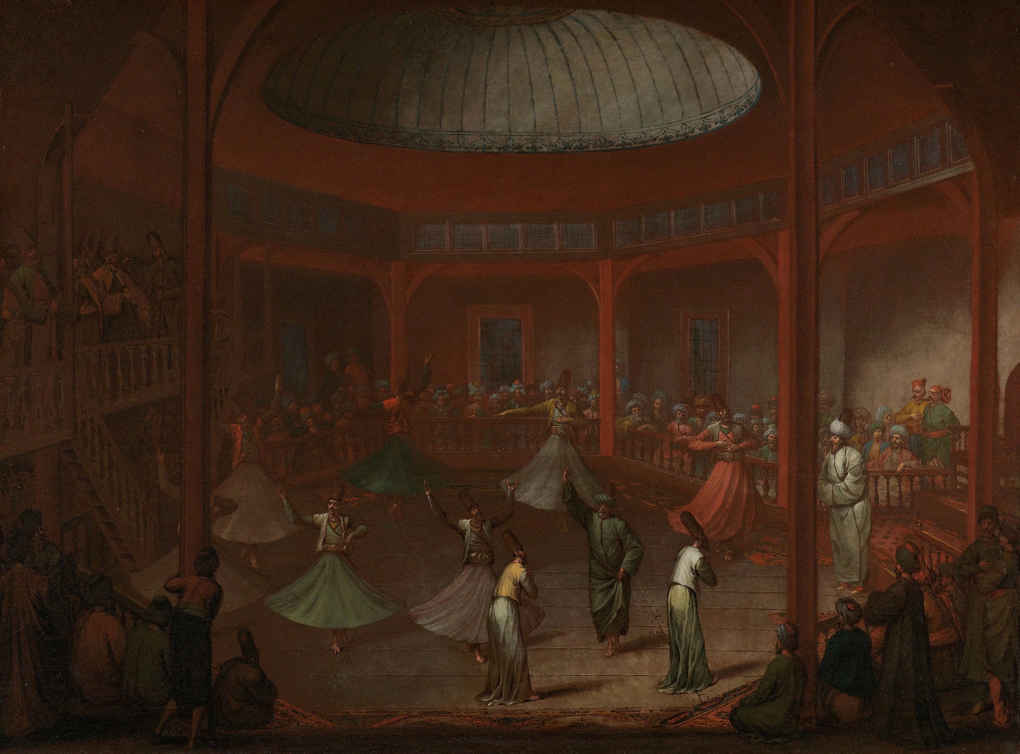 Derviches dansants - Jean-Baptiste van Mour