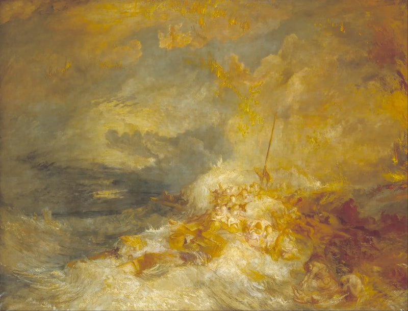 Disaster at Sea - J. M. W. Turner