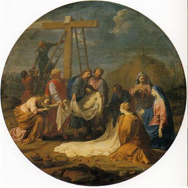 Descent from the Cross - Eustache Le Sueur
