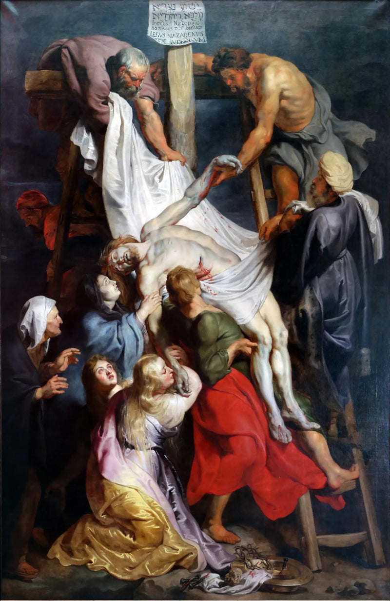 Descent of the Cross - Peter Paul Rubens