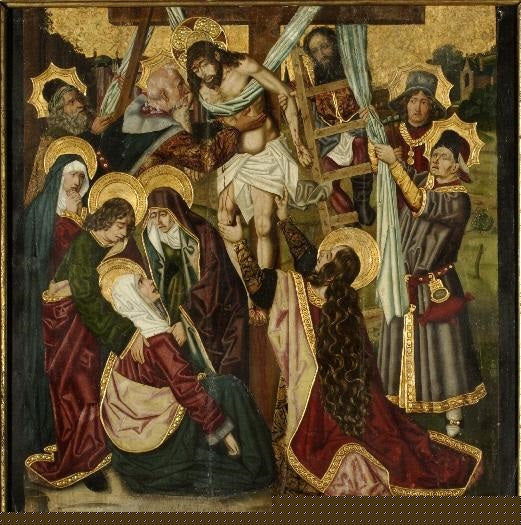 Descent from the Cross - Bartolomé Bermejo