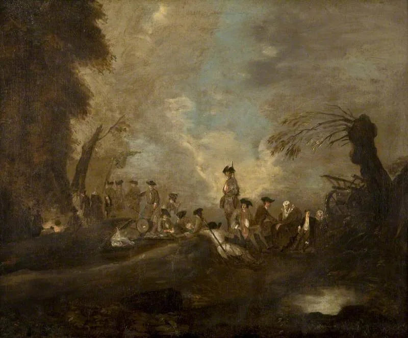 Rest Detachment - Antoine Watteau