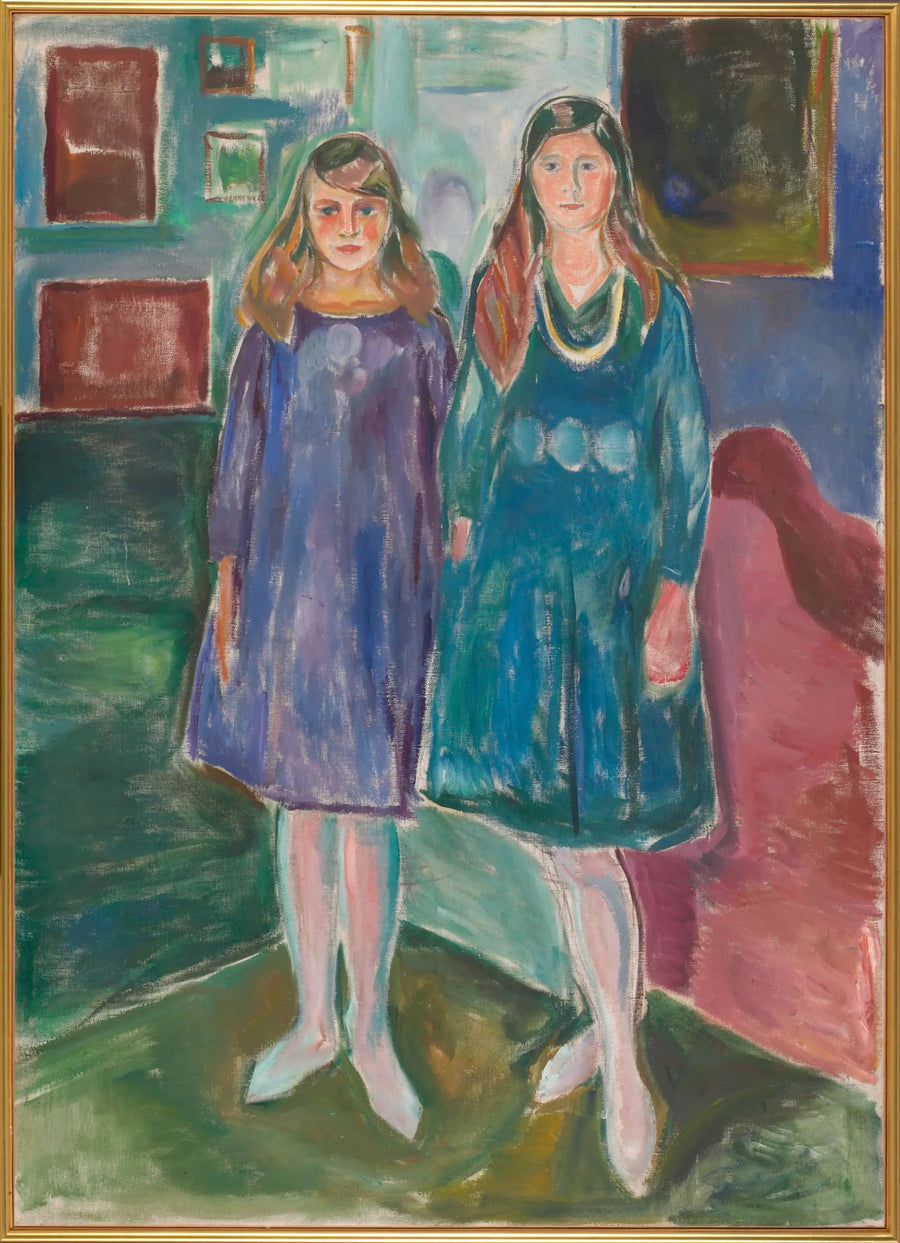 Two Adolescents - Edvard Munch