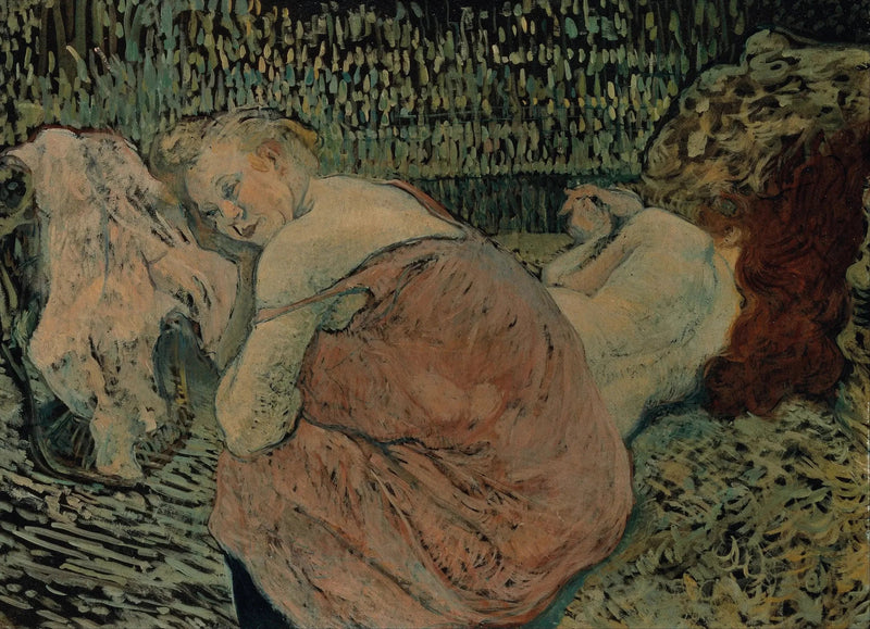 Two Friends - Henri de Toulouse-Lautrec