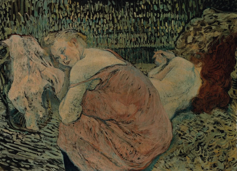 Two Friends - Henri de Toulouse-Lautrec