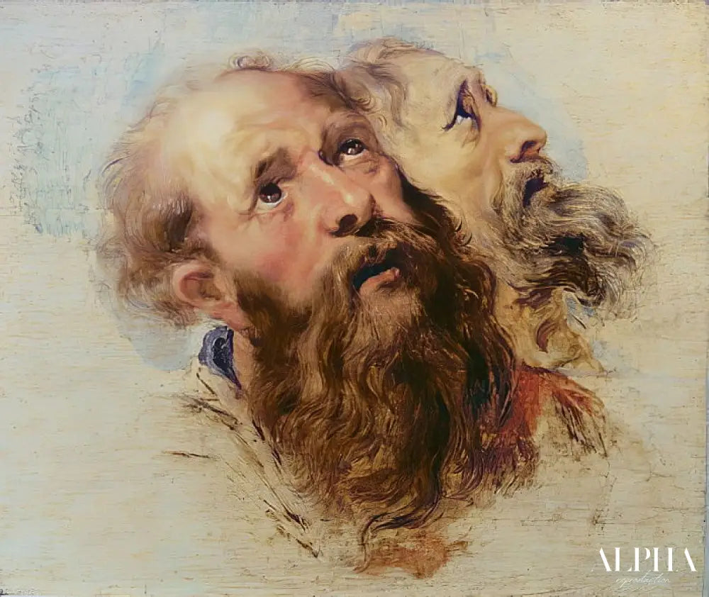 Deux apôtres - Peter Paul Rubens - Reproductions de tableaux et peintures haut de gamme