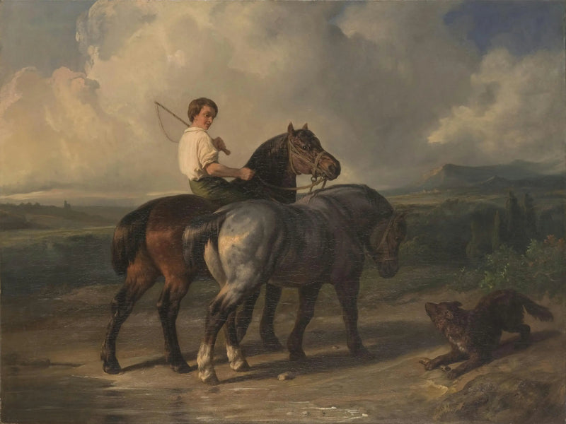 Two Horses - Rosa Bonheur
