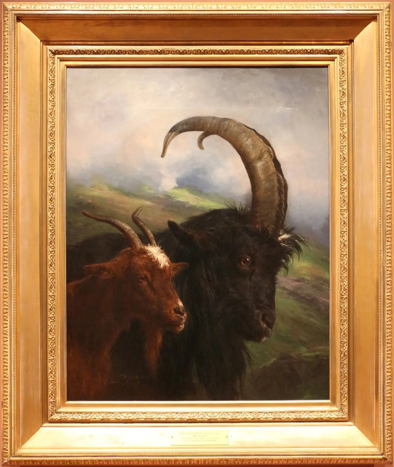 Two Goats - Rosa Bonheur
