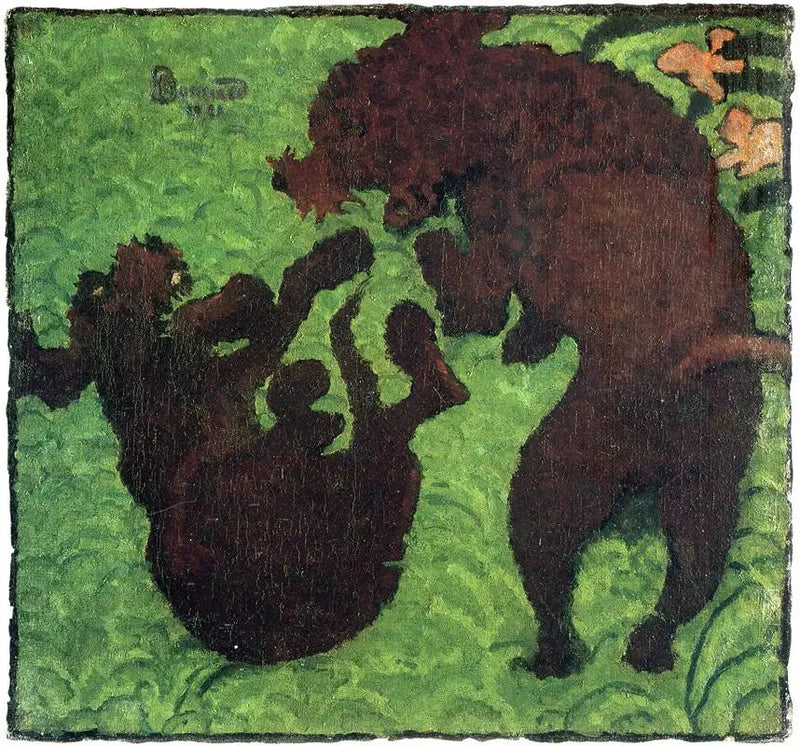 Two Dogs - Pierre Bonnard