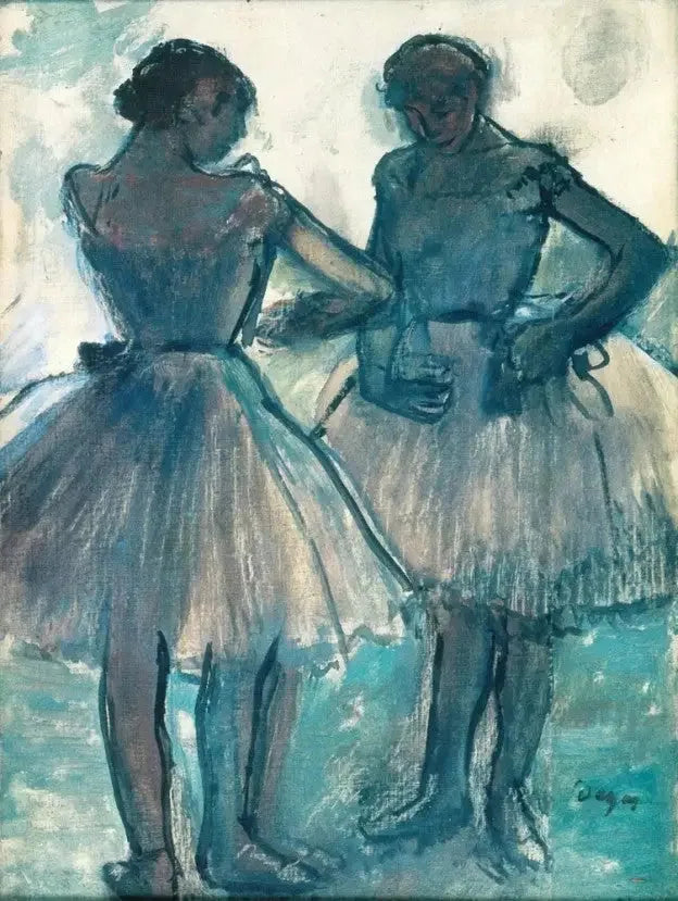 Two Dancers - Edgar Degas