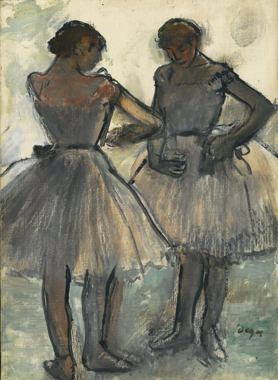Two Dancers - Edgar Degas