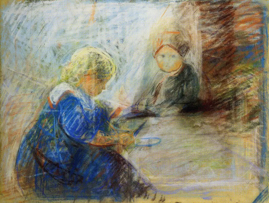 Two Children - Edvard Munch