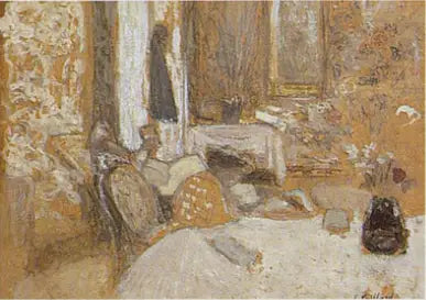 Two women in a living room - Édouard Vuillard