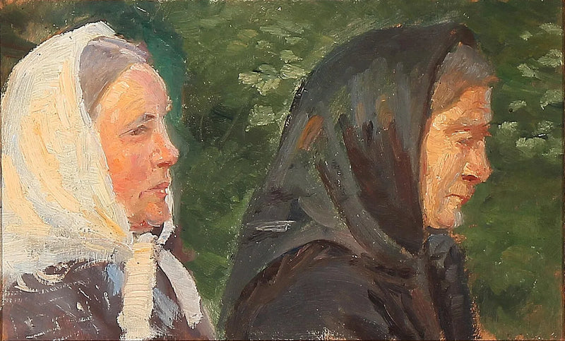 Two women from Skagen. -Anna Ancher