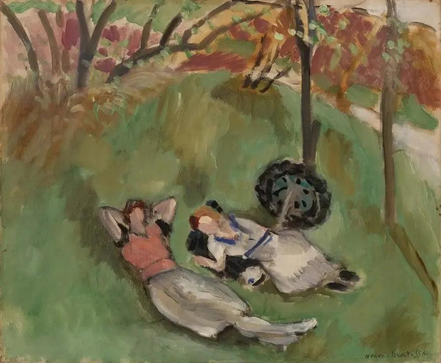 Two Women Lying Down - Henri Matisse