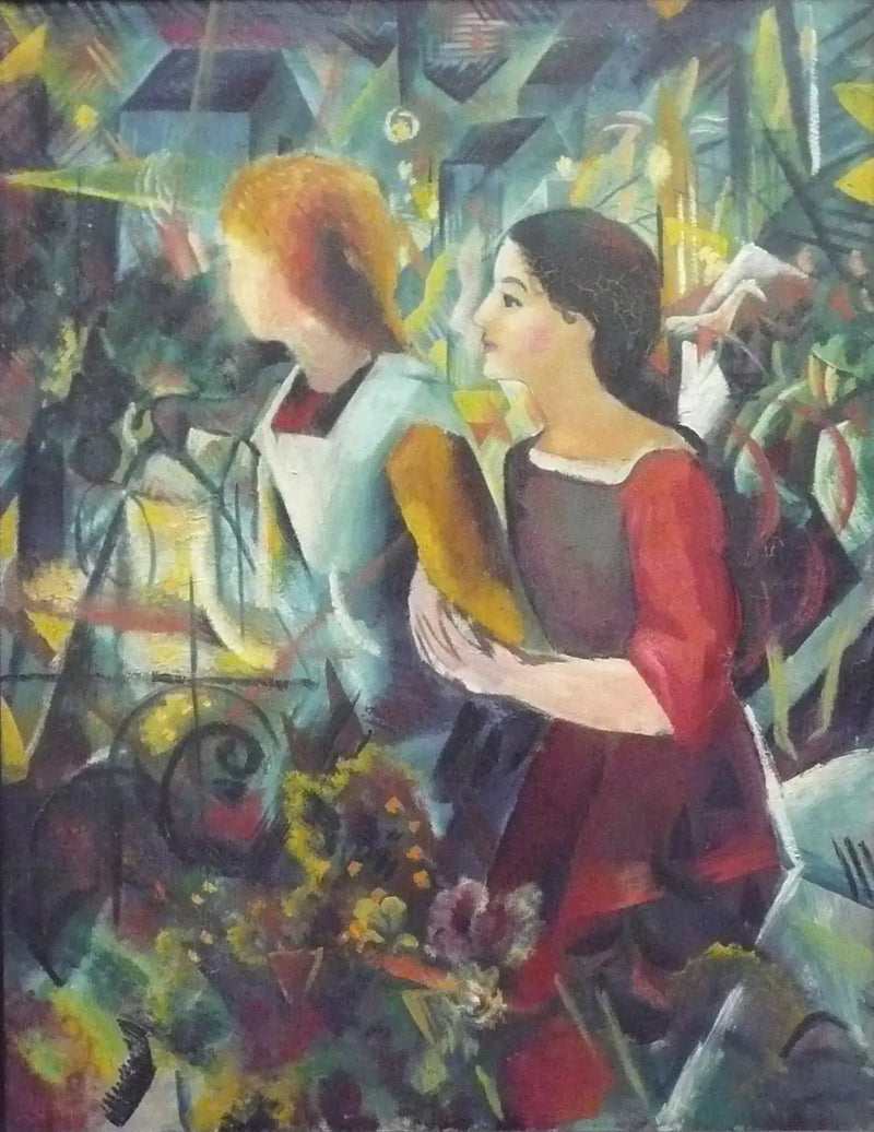 Two Girls - August Macke