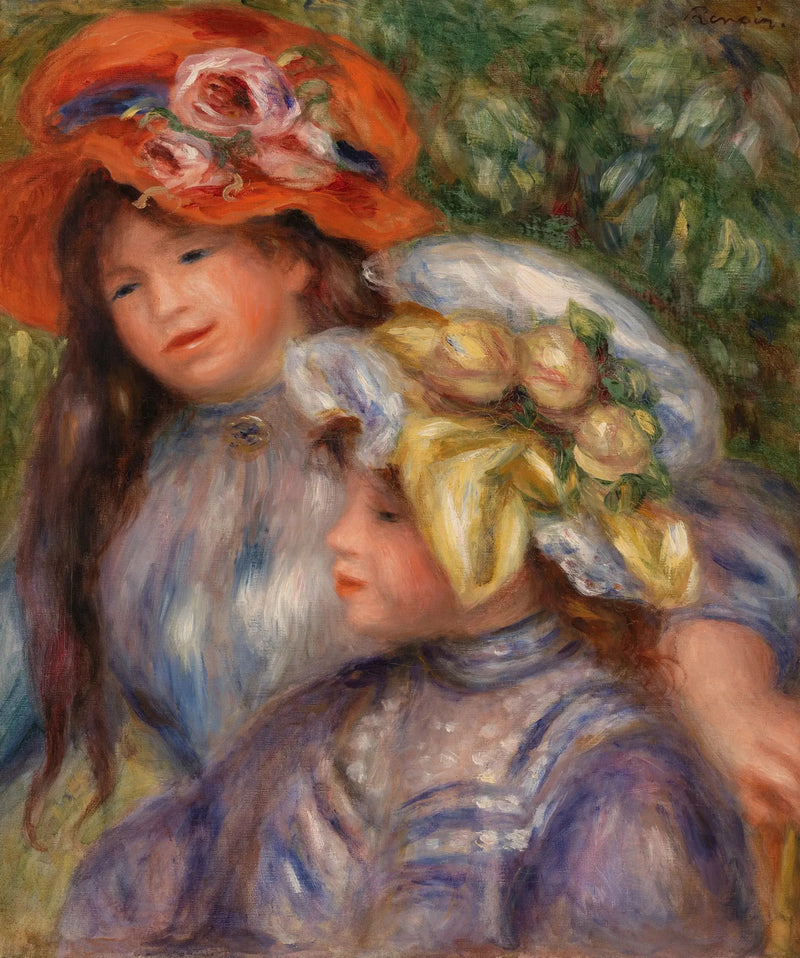 Two Girls - Pierre-Auguste Renoir