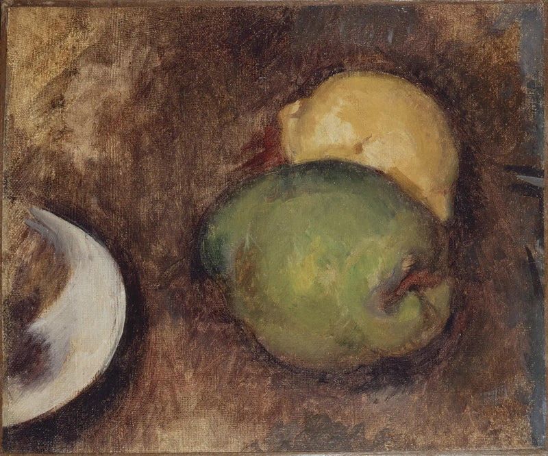 Two Fruits - Paul Cézanne