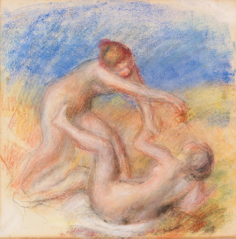Two Nudes - Pierre-Auguste Renoir