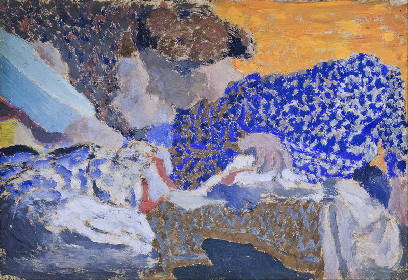 Two Workers in the Sewing Workshop - Édouard Vuillard