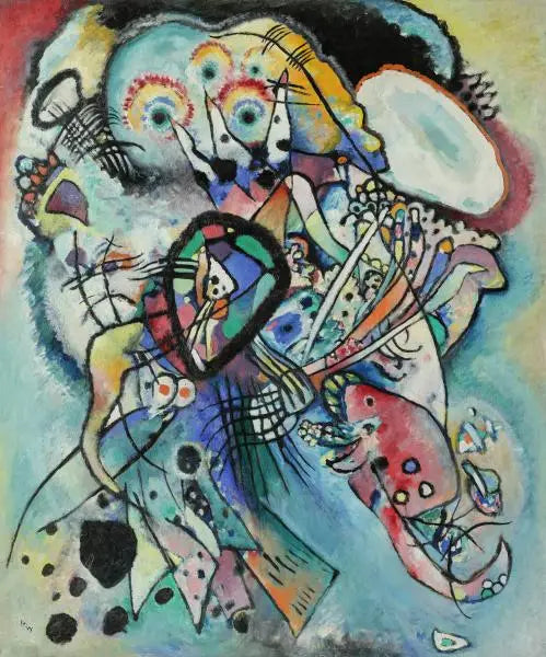 Two Ovals - Vassily Kandinsky