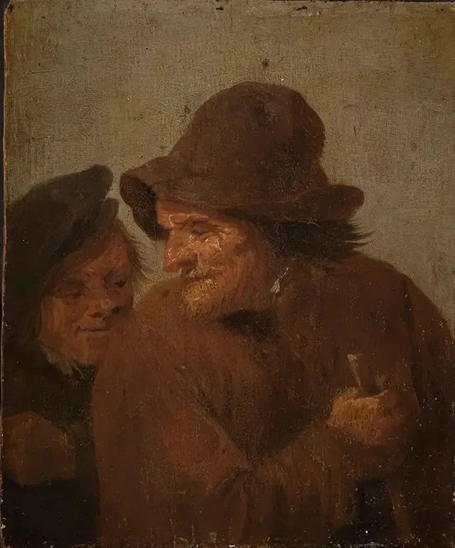 Two Peasants - David Teniers the Younger
