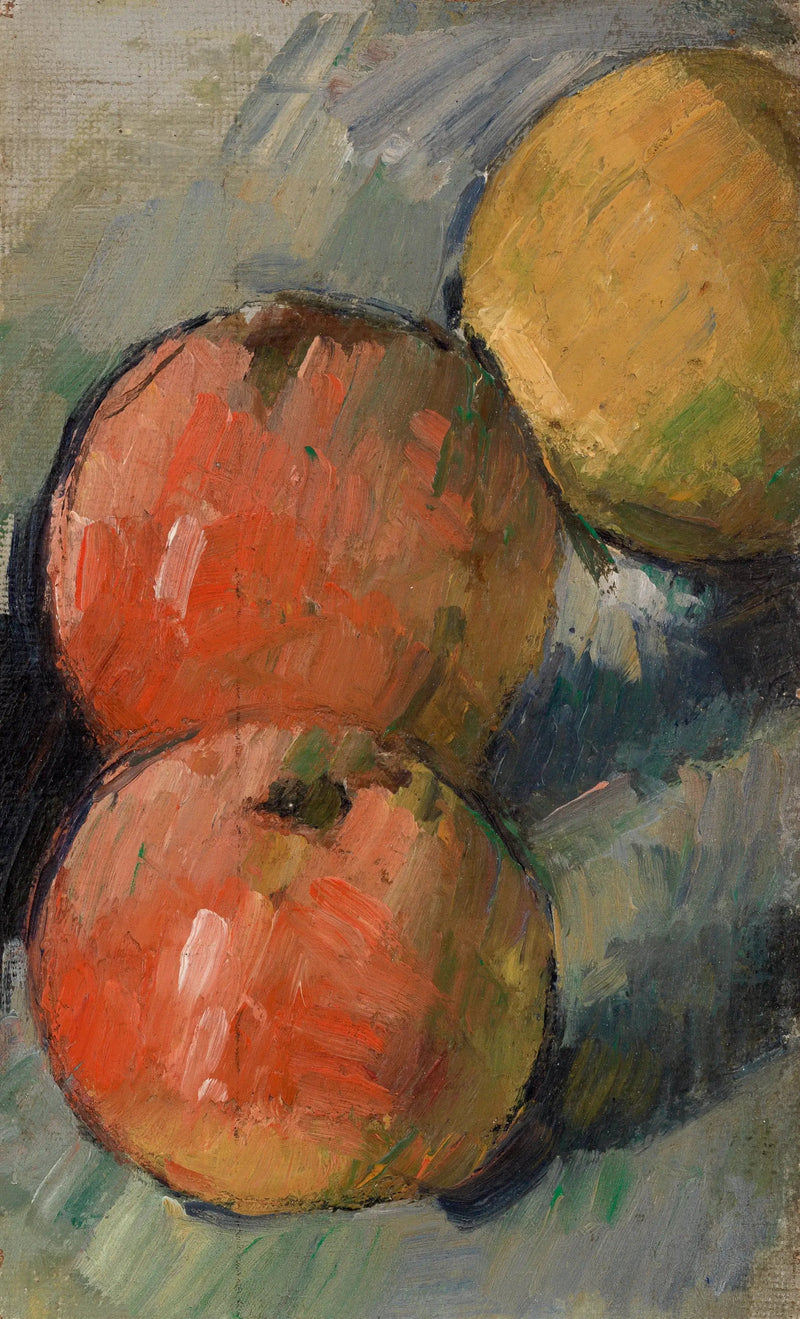Two and a Half Apples - Paul Cézanne