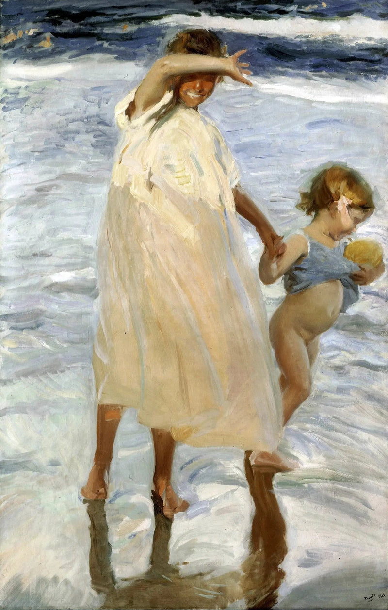 Two Sisters, Valencia - Joaquín Sorolla