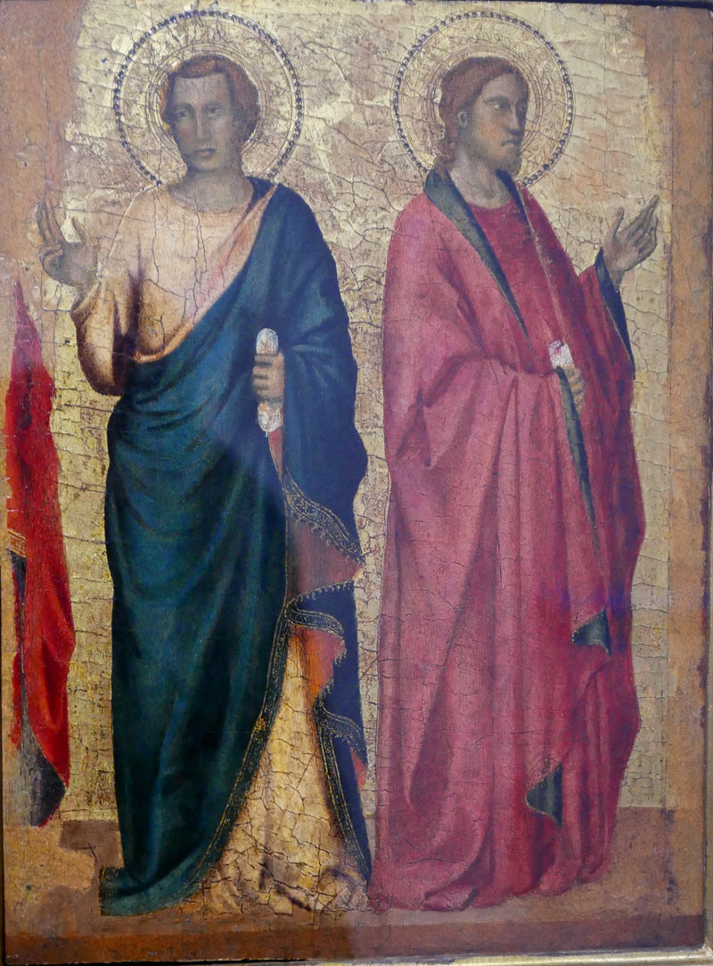 Two Saint Apostles - Taddeo Gaddi