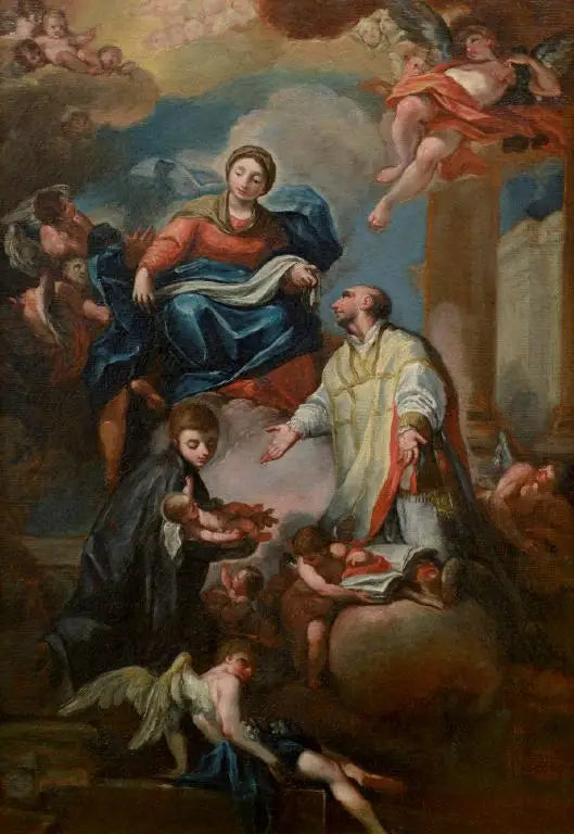 Deux saints en adoration - Giovanni Battista Tiepolo - Alpha Reproduction