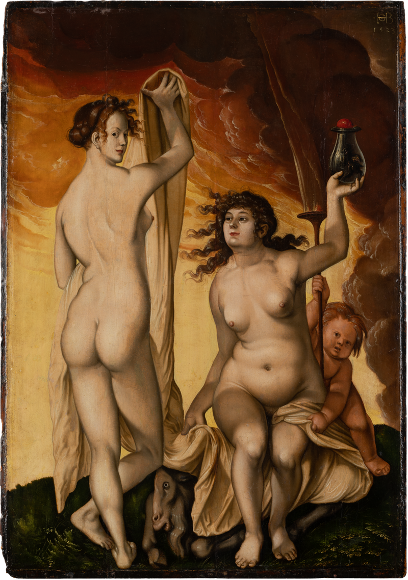 Two Witches - Hans Baldung Grien