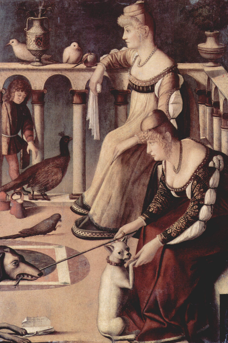 Two Venetian Women - Vittore Carpaccio