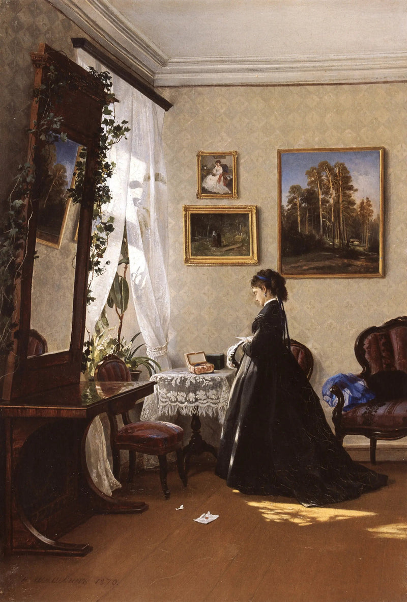 In front of the mirror - Ivan Chichkine
