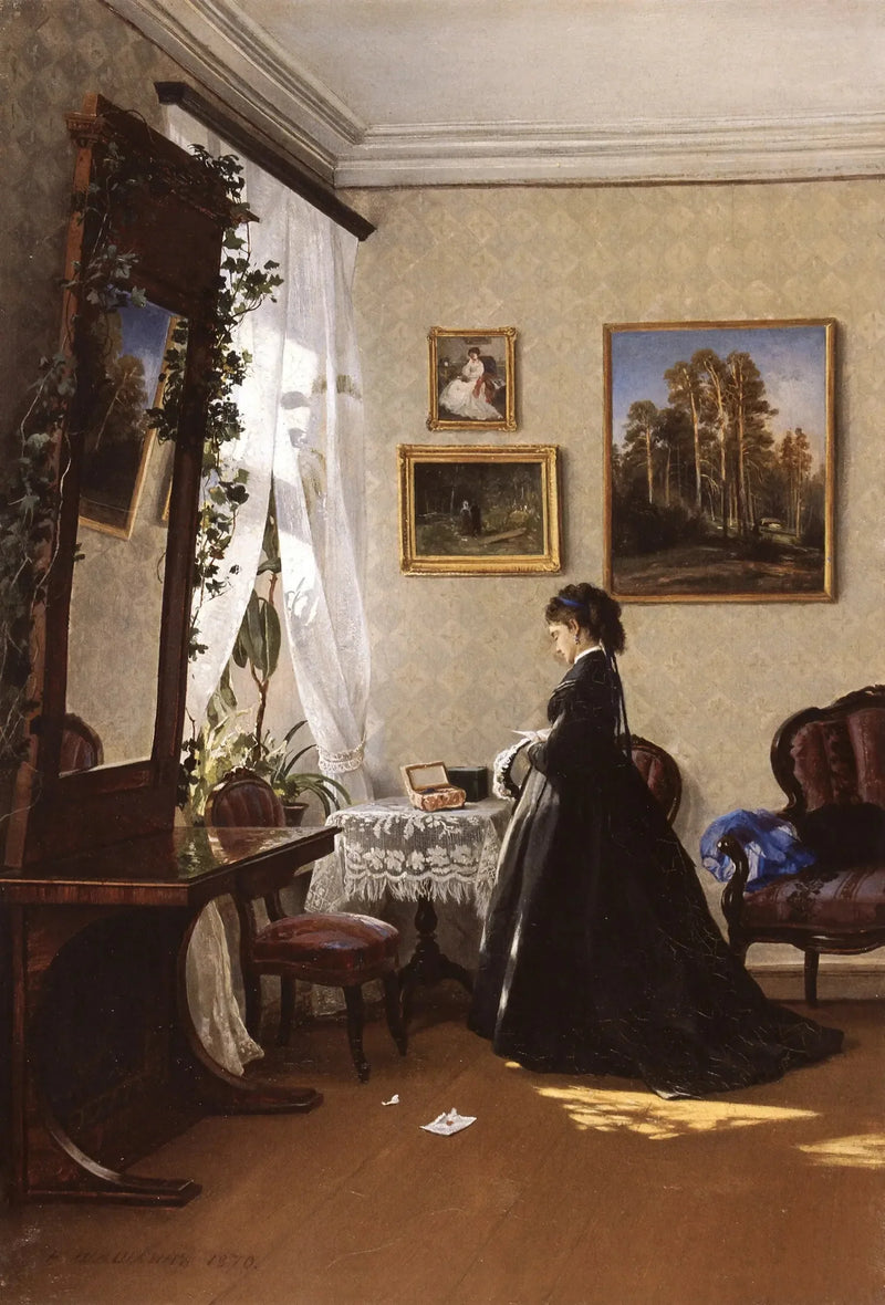 In front of the mirror - Ivan Chichkine