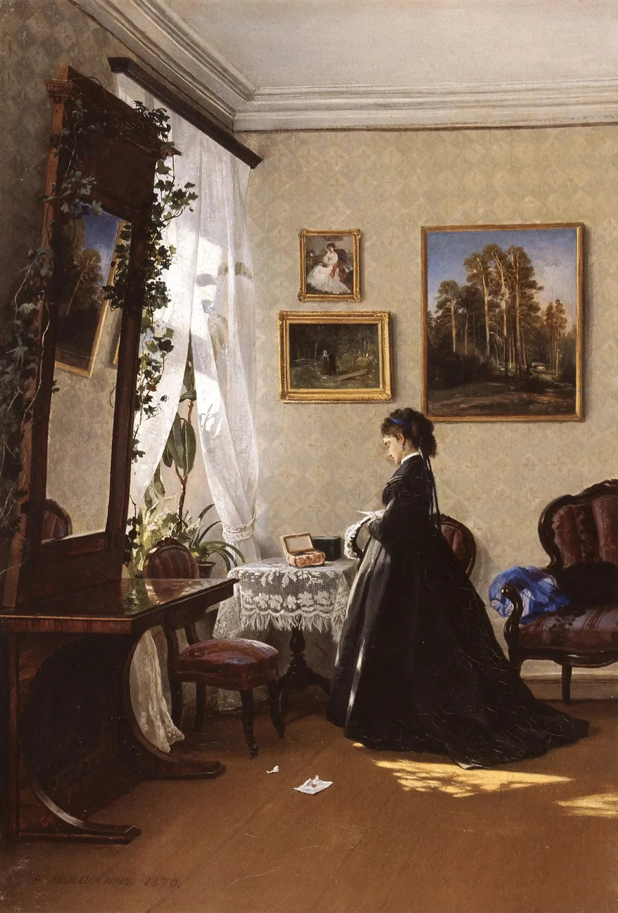 In front of the mirror - Ivan Chichkine