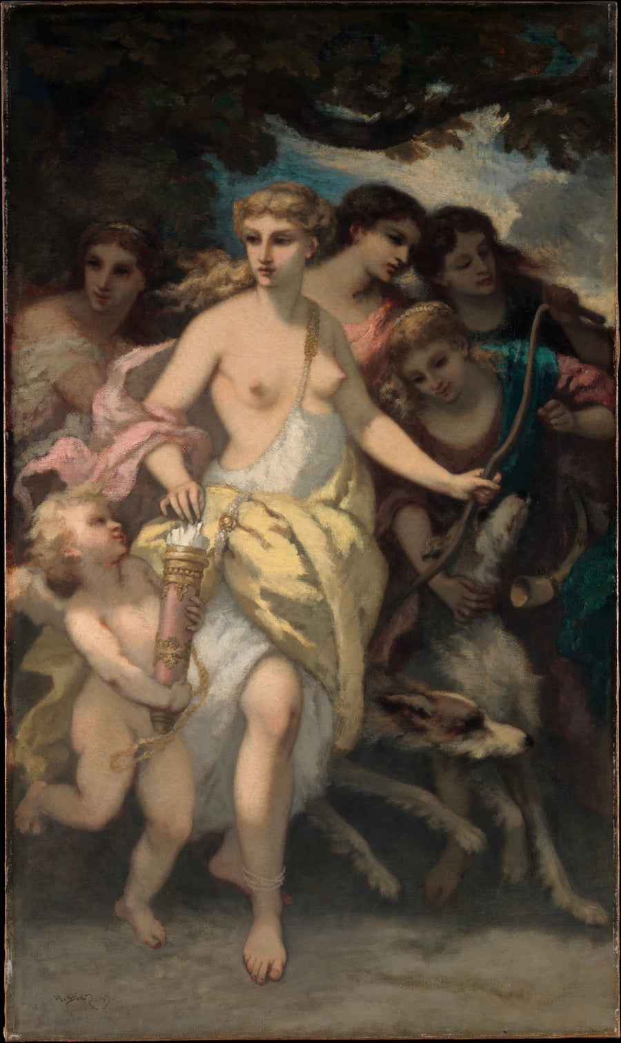 Diana - Narcisse-Virgile Diaz de la Peña