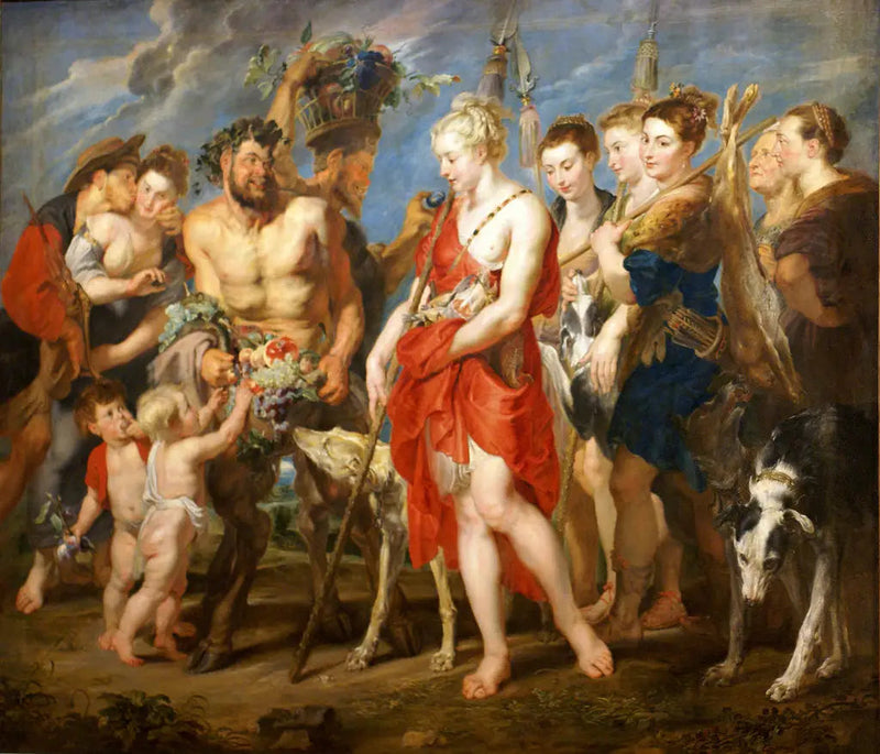 Diana Returns from the Hunt - Peter Paul Rubens