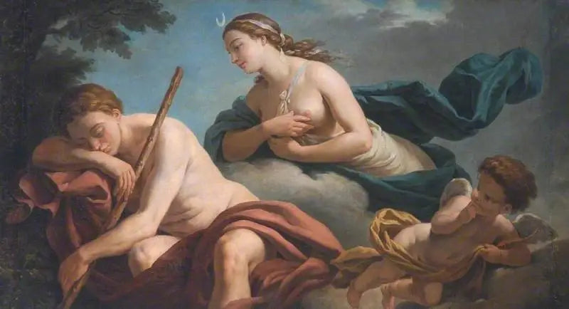Diane et Endymion, allegory of fidelity - Louis Jean François Lagrenée